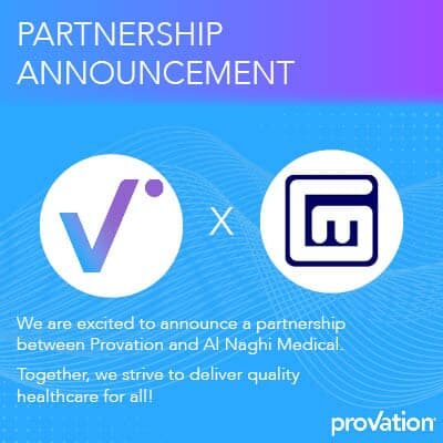 Provation and Al Naghi Medical Partnership announcement
